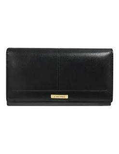 Joan Weisz Dakota Large Black Wallet