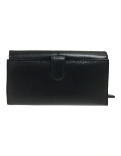 Joan Weisz Dakota Large Black Wallet -Mocha shop 371300590 4 720x928