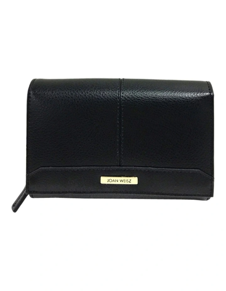 Joan Weisz Dakota Black French Purse 3 Joan Weisz Dakota Black French Purse