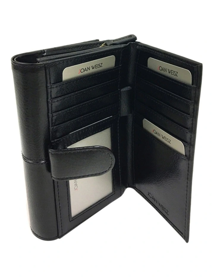 Joan Weisz Dakota Black French Purse 5 Joan Weisz Dakota Black French Purse - Image 3