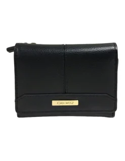 Joan Weisz Dakota Black French Purse