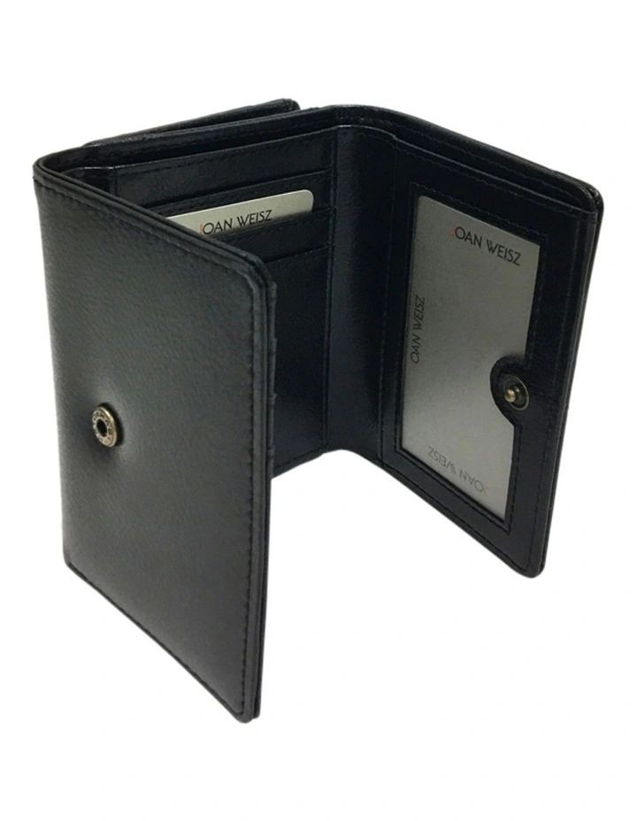 Joan Weisz Dakota Black French Purse 4 Joan Weisz Dakota Black French Purse - Image 2