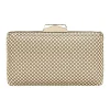 Olga Berg Natasha Gold Ball Mesh Clutch OB5130 -Mocha shop 391770100 1 1 720x928