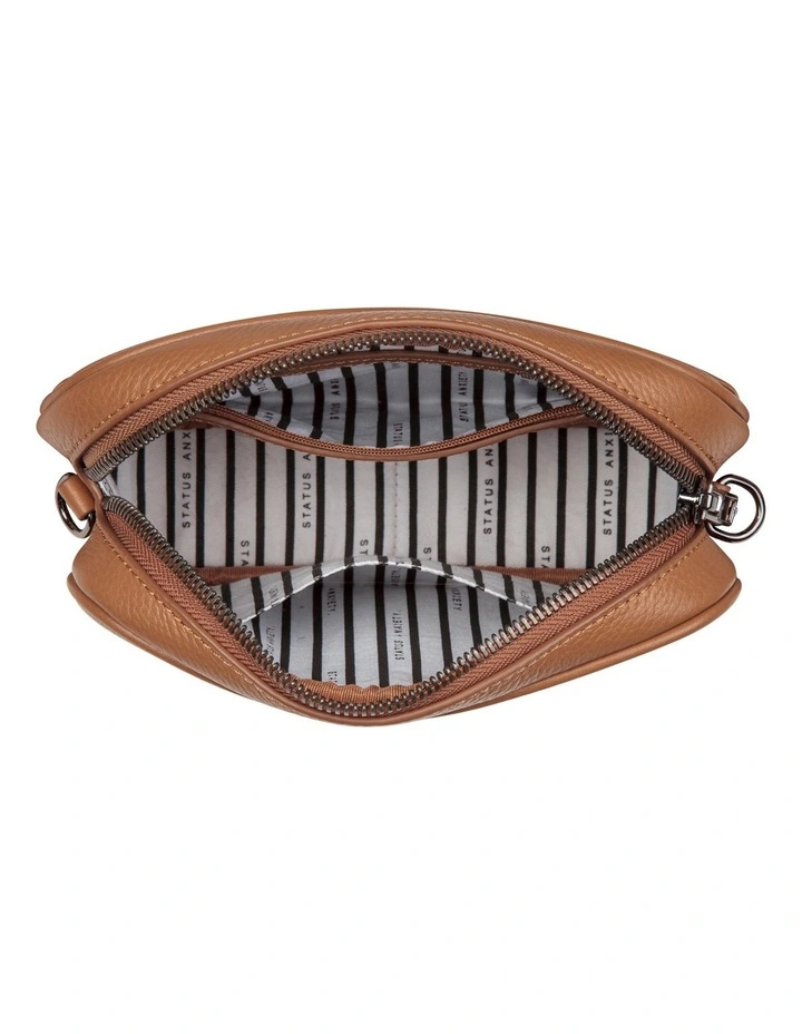 Status Anxiety Plunder Tan Crossbody Bag SA7252 6 Status Anxiety Plunder Tan Crossbody Bag SA7252 - Image 4