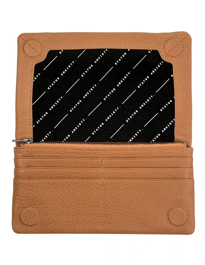 Status Anxiety Some Type Of Love Tan Leather Wallet 6 Status Anxiety Some Type Of Love Tan Leather Wallet - Image 4