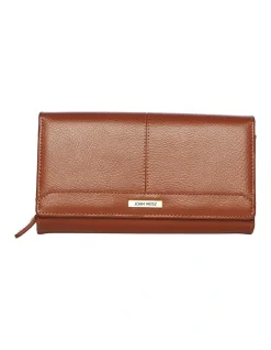 Joan Weisz Dakota Tan Bifold Wallet JWF044