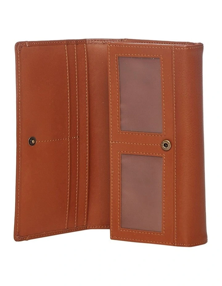Joan Weisz Dakota Tan Bifold Wallet JWF044 4 Joan Weisz Dakota Tan Bifold Wallet JWF044 - Image 2