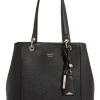 Guess Kamryn Black Double Strap Tote Bag VG669136BLA 2 Guess Kamryn Black Double Strap Tote Bag VG669136BLA -Mocha shop 552743560 1 720x928