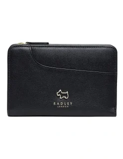 Radley Pockets Black Medium Zip-Top Purse