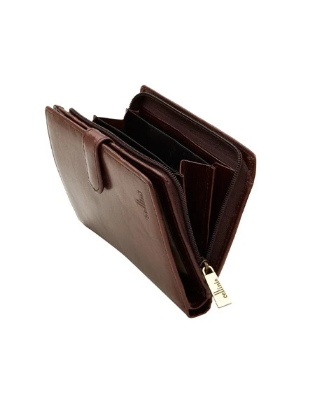 Cellini Leather Bifold Wallet With Tab Closure CW0074 5 Cellini Leather Bifold Wallet With Tab Closure CW0074 - Image 3