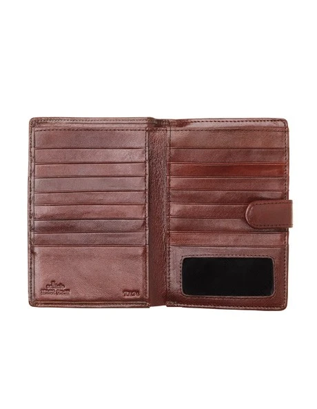 Cellini Leather Bifold Wallet With Tab Closure CW0074 4 Cellini Leather Bifold Wallet With Tab Closure CW0074 - Image 2
