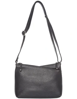 Joan Weisz Venture Black Zip Top Crossbody Bag JWL020 7 Joan Weisz Venture Black Zip Top Crossbody Bag JWL020 -Mocha shop 624029860 3 720x928