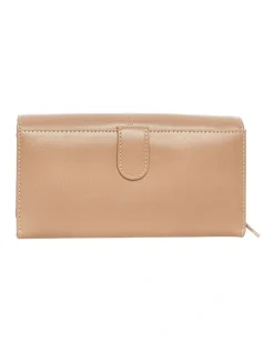 Joan Weisz Dakota Taupe Flap Over Wallet JWF044 -Mocha shop 624030220 4 720x928