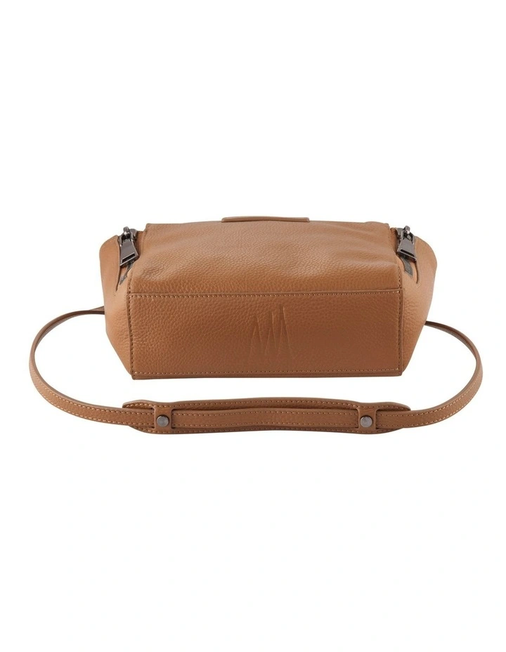 Status Anxiety The Ascendants Tan Zip Top Crossbody Bag SA7226 7 Status Anxiety The Ascendants Tan Zip Top Crossbody Bag SA7226 - Image 5