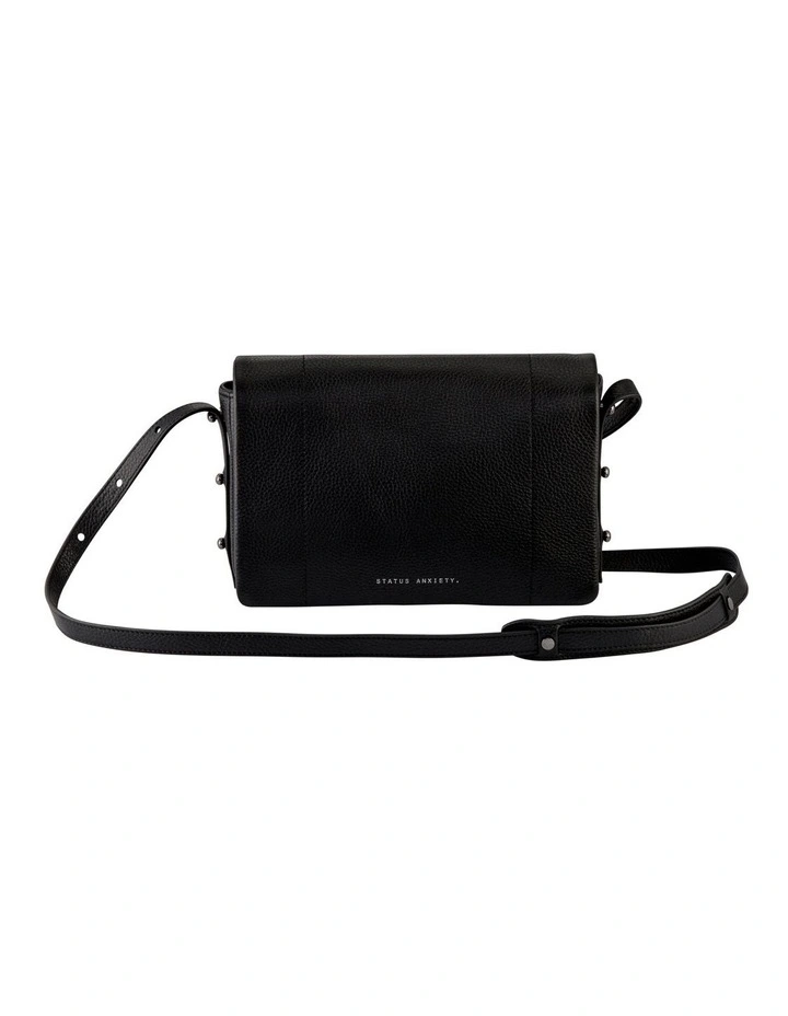 Status Anxiety Succumb Black Flap Over Crossbody Bag SA7641 3 Status Anxiety Succumb Black Flap Over Crossbody Bag SA7641