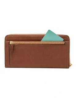 Fossil Logan Brown Zip Around Wallet 8 Fossil Logan Brown Zip Around Wallet -Mocha shop 637835140 3 1 720x928