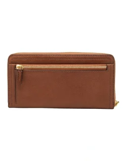 Fossil Logan Brown Zip Around Wallet 9 Fossil Logan Brown Zip Around Wallet -Mocha shop 637835140 4 1 720x928