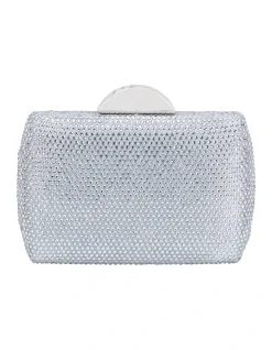 NINA Pacey Silver Bead Bag