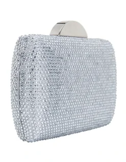 NINA Pacey Silver Bead Bag -Mocha shop 642063880 3 720x928