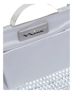 NINA Pacey Silver Bead Bag -Mocha shop 642063880 4 720x928