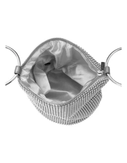 Olga Berg Bianca Silver Top Handle Clutch OB5243 13 Olga Berg Bianca Silver Top Handle Clutch OB5243 -Mocha shop 667307530 5 1 720x928