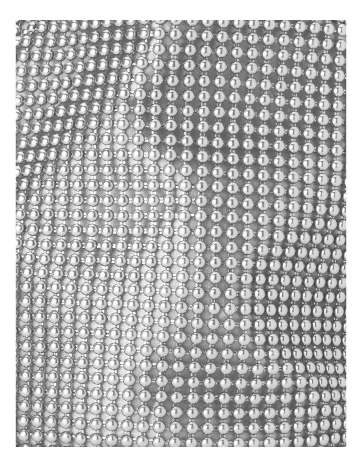 Olga Berg Bianca Silver Top Handle Clutch OB5243 8 Olga Berg Bianca Silver Top Handle Clutch OB5243 - Image 6