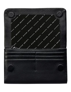Status Anxiety Remnant Black Flap Over Wallet SA1471 8 Status Anxiety Remnant Black Flap Over Wallet SA1471 -Mocha shop 671751460 3 1 720x928