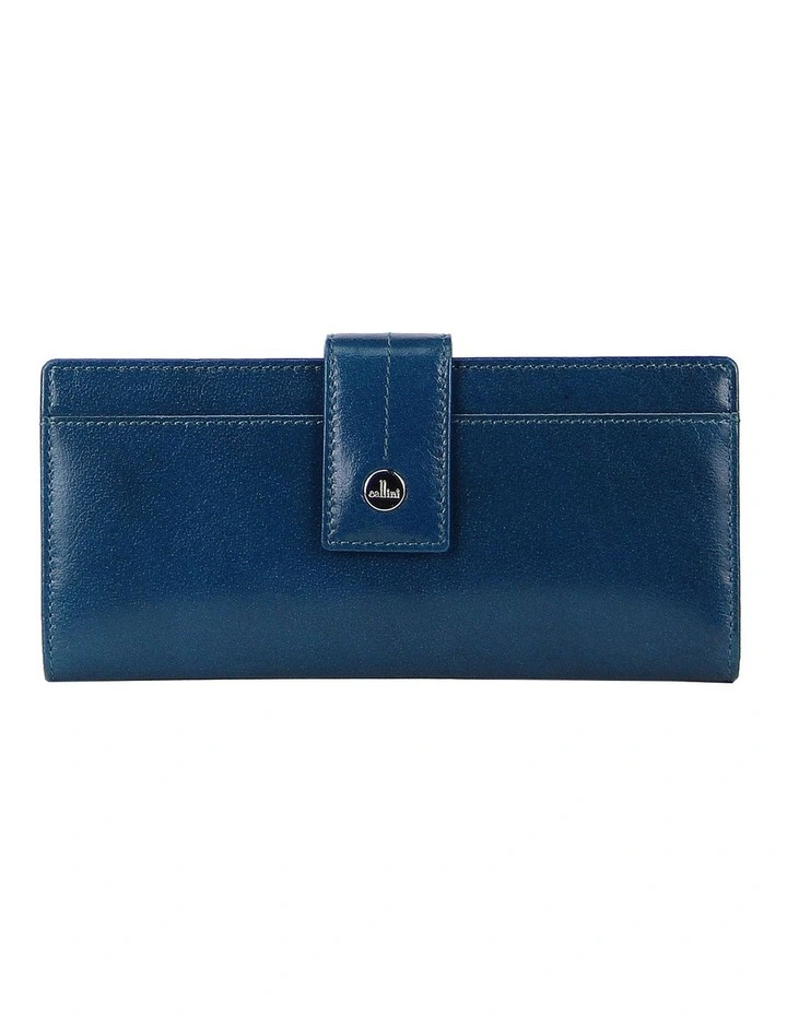 Cellini Petra Blue Tri Fold Wallet CWP200 3 Cellini Petra Blue Tri Fold Wallet CWP200