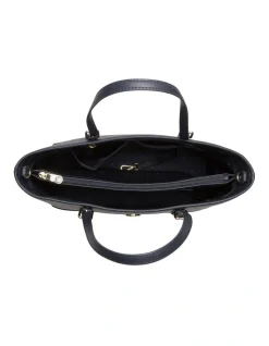 Tommy Hilfiger Honey Medium Monogram Logo Tote Bag In Navy 8 Tommy Hilfiger Honey Medium Monogram Logo Tote Bag In Navy -Mocha shop 727722280 3 720x928