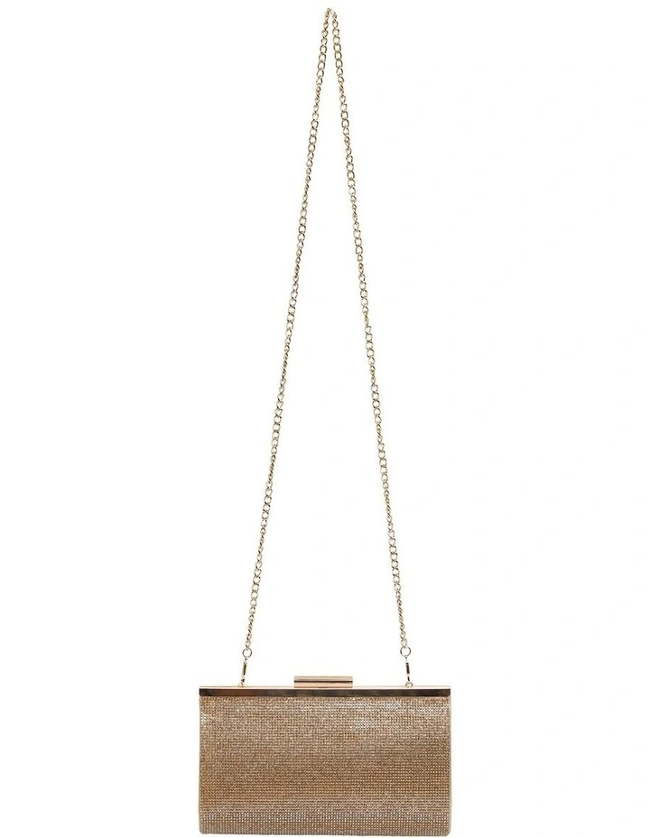 NINA Winslet Gold Beaded Clutch 5 NINA Winslet Gold Beaded Clutch - Image 3