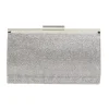 NINA Winslet Silver Beaded Clutch -Mocha shop 740180890 1 720x928