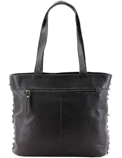 Prairie Fringe Black Double Handle Tote Bag 7 Prairie Fringe Black Double Handle Tote Bag -Mocha shop 749033380 3 720x928