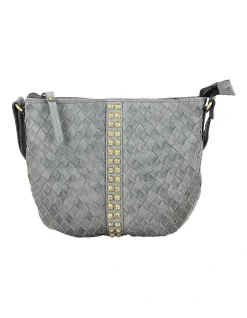 Prairie PRP102 Saddle Zip Top Crossbody Bag