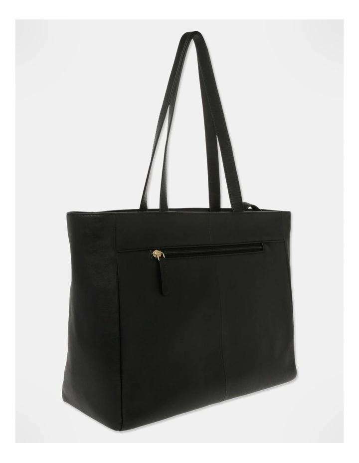 Trent Nathan Venice Black Double Handle Tote Bag 4 Trent Nathan Venice Black Double Handle Tote Bag - Image 2