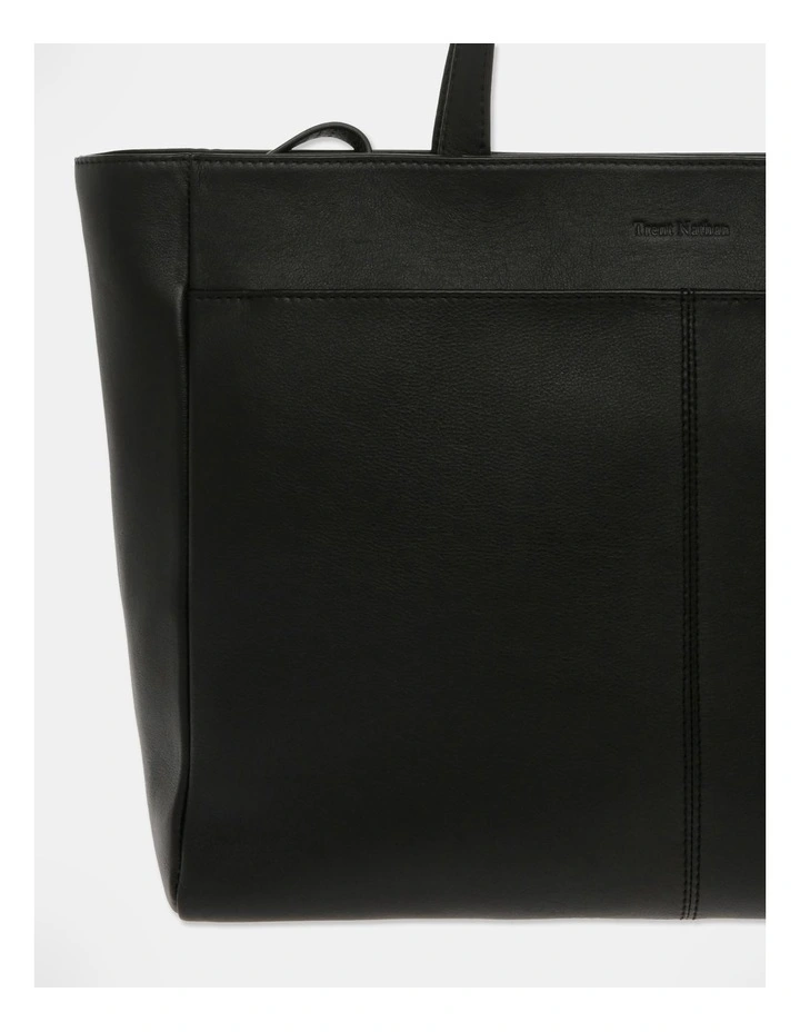 Trent Nathan Venice Black Double Handle Tote Bag 5 Trent Nathan Venice Black Double Handle Tote Bag - Image 3