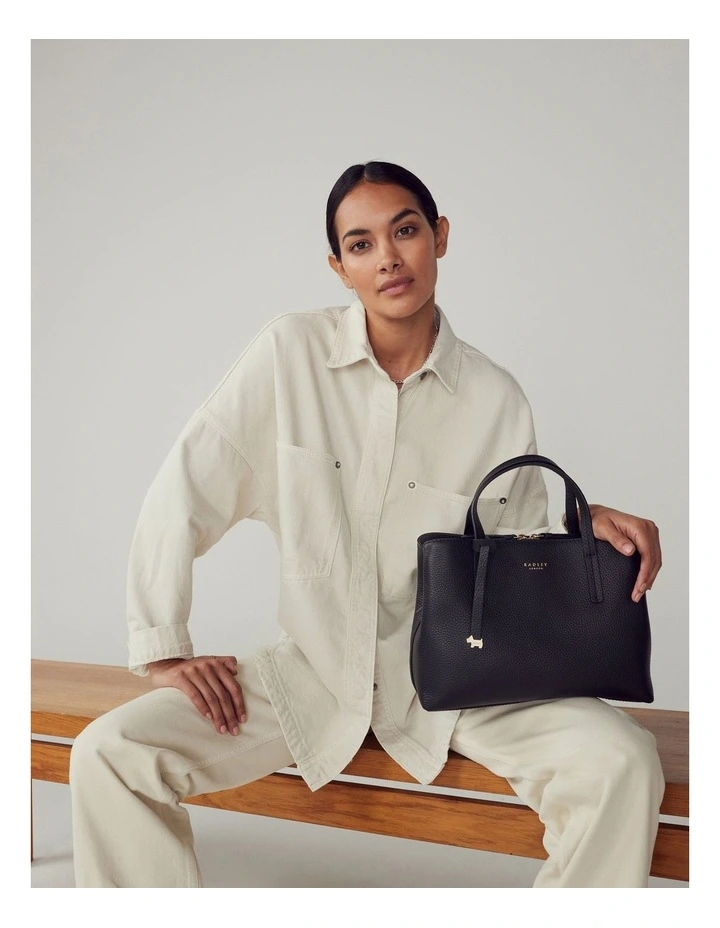 Radley Dukes Place Black Medium Open-Top Multiway Bag 4 Radley Dukes Place Black Medium Open-Top Multiway Bag - Image 2