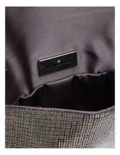 NINA Kimora Gunmetal Crystal Bag -Mocha shop 779045500 4 720x928