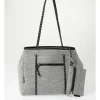 Piper Positano Grey Marle Top Handle Tote Bag -Mocha shop 791160760 1 720x928
