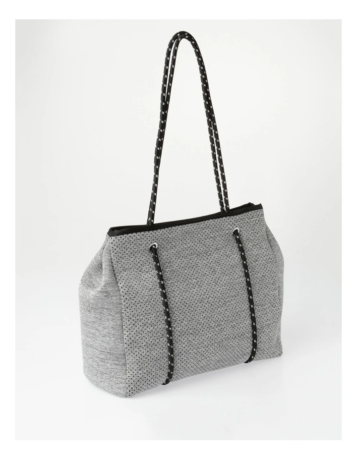 Piper Positano Grey Marle Top Handle Tote Bag 4 Piper Positano Grey Marle Top Handle Tote Bag - Image 2