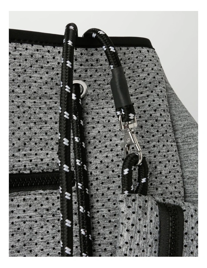 Piper Positano Grey Marle Top Handle Tote Bag 5 Piper Positano Grey Marle Top Handle Tote Bag - Image 3