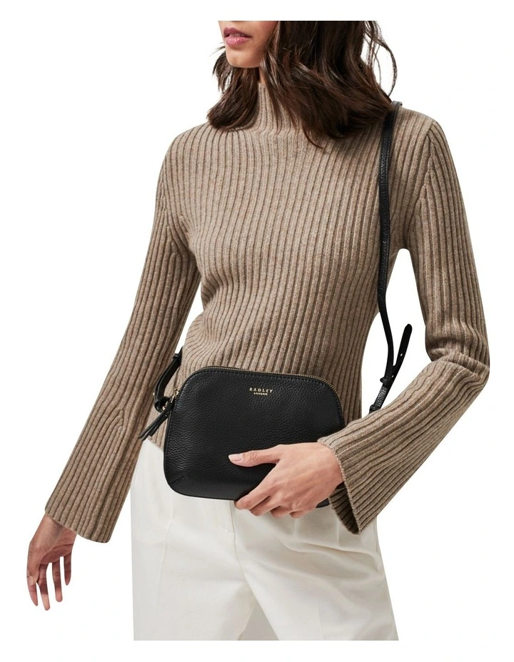 Radley Dukes Place Medium Black Zip Top Crossbody 4 Radley Dukes Place Medium Black Zip Top Crossbody - Image 2