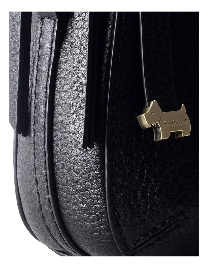 Radley Dukes Place Medium Black Zip Top Crossbody 7 Radley Dukes Place Medium Black Zip Top Crossbody - Image 5