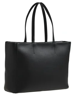 Calvin Klein Black Double Handle Tote Bag K60K606664_BAX -Mocha shop 799648390 3 720x928