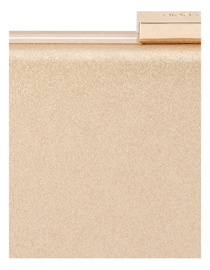 Olga Berg Precious Metallic Champagne Clutch Bag 6 Olga Berg Precious Metallic Champagne Clutch Bag - Image 4