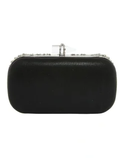 NINA Gelsey Black/White Clutch Bag -Mocha shop 832530880 3 720x928