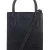 Mocha Petite Leather Tote Bag Black 2 Mocha Petite Leather Tote Bag Black -Mocha shop 832564720 1 720x928
