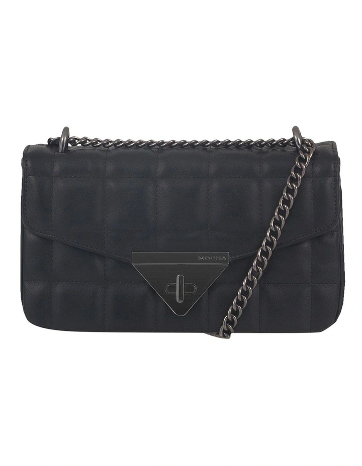 Mocha Vera Black Quilted Crossbody 3 Mocha Vera Black Quilted Crossbody