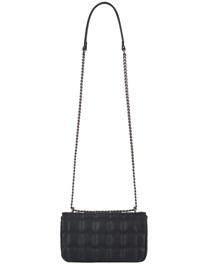 Mocha Vera Black Quilted Crossbody 5 Mocha Vera Black Quilted Crossbody - Image 3