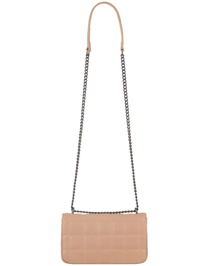 Mocha Vera Taupe Quilted Crossbody 5 Mocha Vera Taupe Quilted Crossbody - Image 3