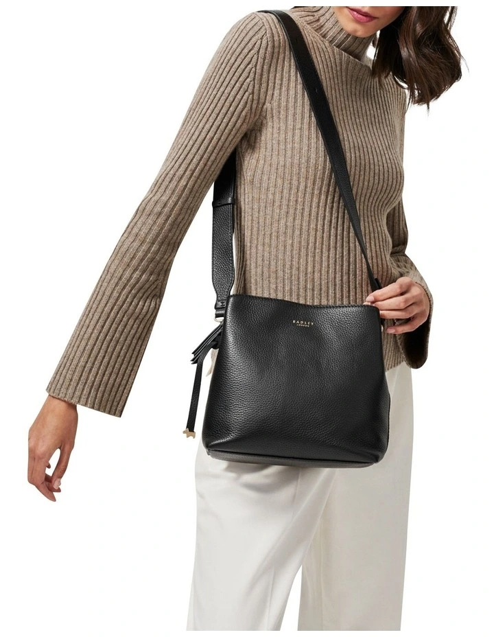 Radley Dukes Place Medium Black Compartment Multiway Bag 4 Radley Dukes Place Medium Black Compartment Multiway Bag - Image 2